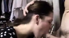 Homemade Deepthroat Blowjob