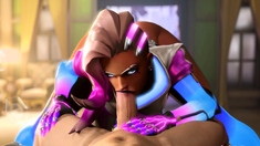 Overwatch 3D Sombra Gets Wild Fucks and Creampied