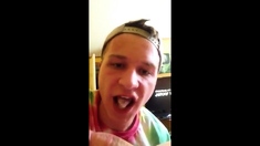 Making my buddy cum