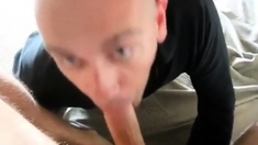 CIM blowjob and cum swallowing 5