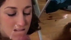 Jade cum facial