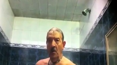 Hot Daddie in Sauna