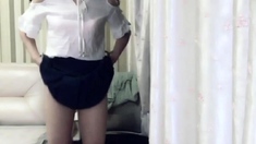 Solo webcam tranny masturbation