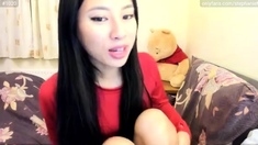 Amateur Asian Webcam Strip Masturbation