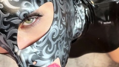 Amateur girlfriend handjob and blowjob with facial