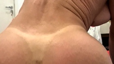 Busty amateur MILF anal hardcore