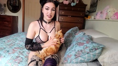 Masturbating Sexy Webcam Babe Big Boobs Webcam Solo