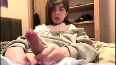 Big Tits Tranny Strokes Her Big Cock
