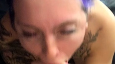 Pov amateur blowjob action