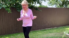 Gorgeous Mature Blonde Solo Masturbation