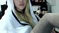 sexy amateur hot blonde teen show webcam