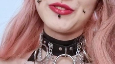 Close up BJ cumshot