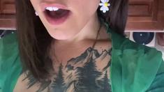 Hottest brunette solo webcam masturbation 2