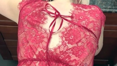 Amazing amateur blonde enjoying a doggystyle