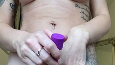 Stacked Brunette Goes Solo Toys And Masturbation