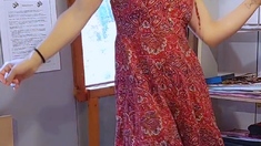 Cute amateur webcam teen girl toying pussy on webcam