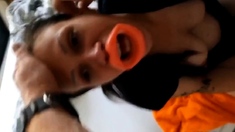 Austrian Girl's Deep Throat Blowjob