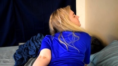 Amateur Blonde Teen Plays Solo with Toy Webcam Porn