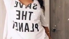 Mel Wood OnlyFans Black Thong Tease Video