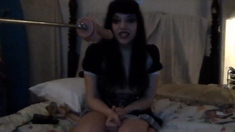Cute Amateur Webcam Teen Girl Toying Pussy On Webcam