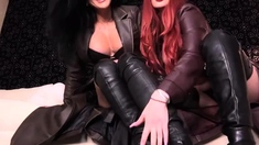 Mistress Kennya - Boot worship and JOI with Mistress Kennya