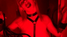 Blonde Babe's Bdsm Solo Squirt Show