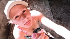 Fucked her on a deserted place, she was scared