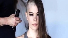 sexy head shave