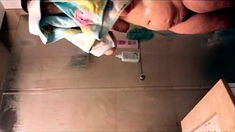 Shower Girl Horny Fondles Nipples Masturbate Fail In Shower