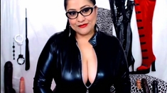 mature latex webcam